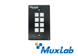 500816-IP MuxLab PoE対応8ボタン コントロールパネル