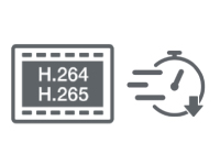 H.264 / H.265を使った 低ビットレート・低遅延伝送