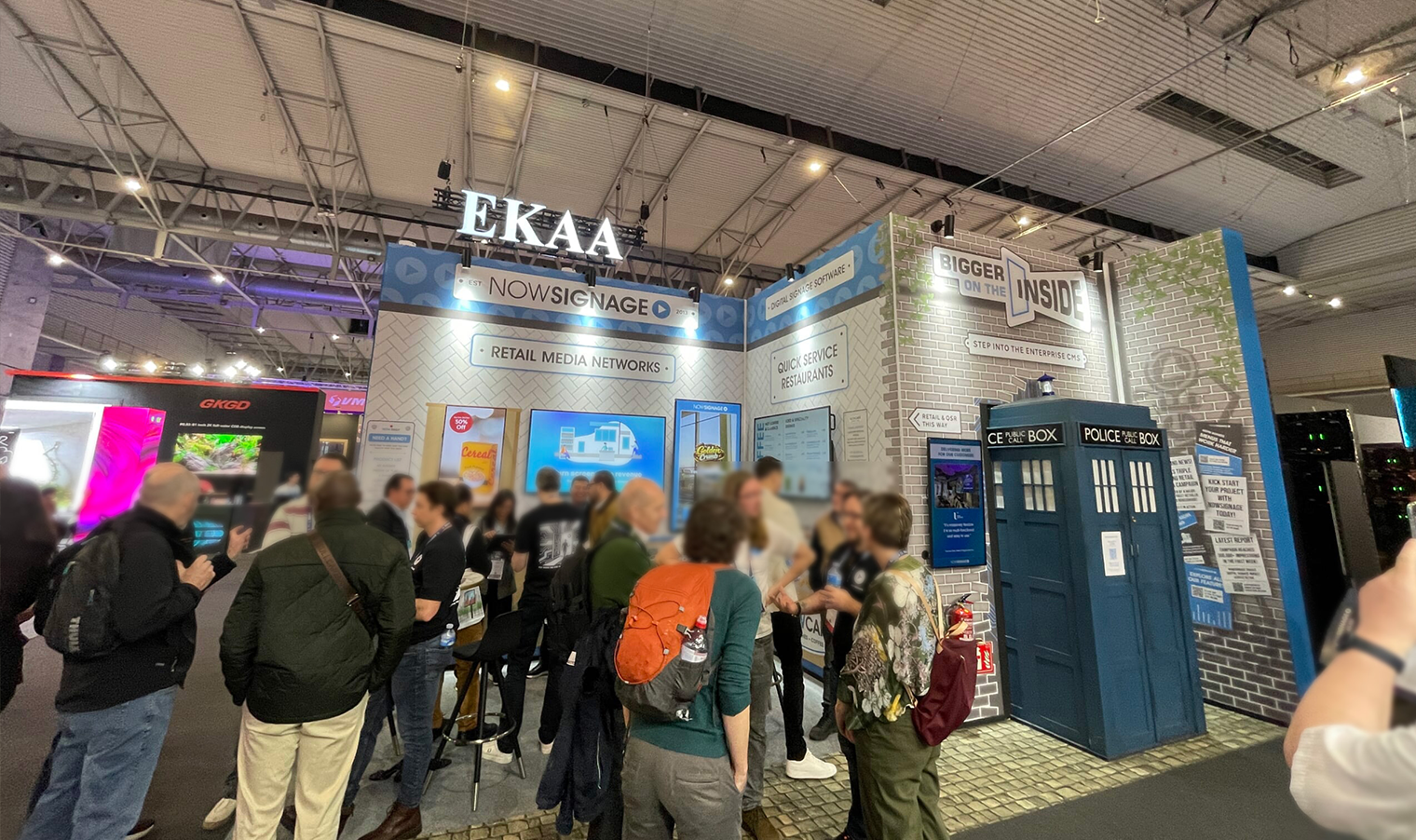 NowSignageブース