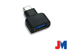Japan Material USB TypeCオス⇔USB TypeAメス変換アダプター