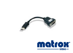 Matrox DisplayPort→DVI変換ケーブル