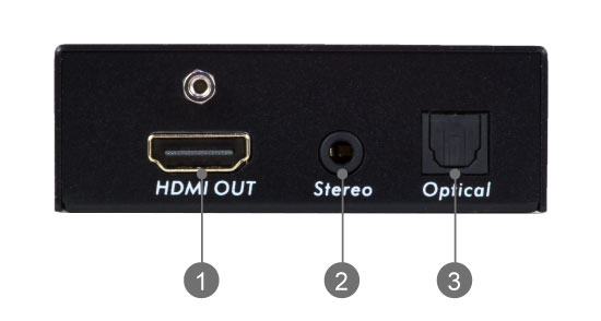 500436 4K/60P対応HDMIオーディオ分離器 | ジャパンマテリアル株式会社 