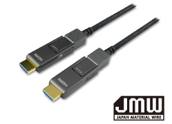 着脱式HDMI光アーマーケーブル（18Gbps伝送対応）