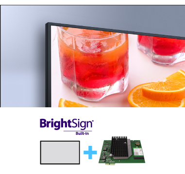 スリムベゼルディスプレイ